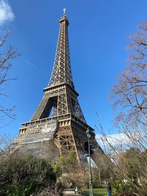 Small Studio Near Eiffel Tower Paris Exteriör bild